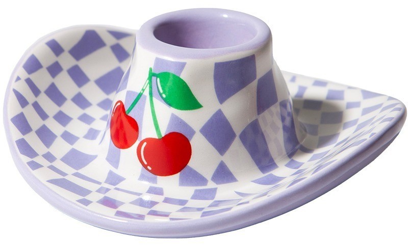 Подсвечник rodeo, cowboy hat, 4 см, лиловый (78591)