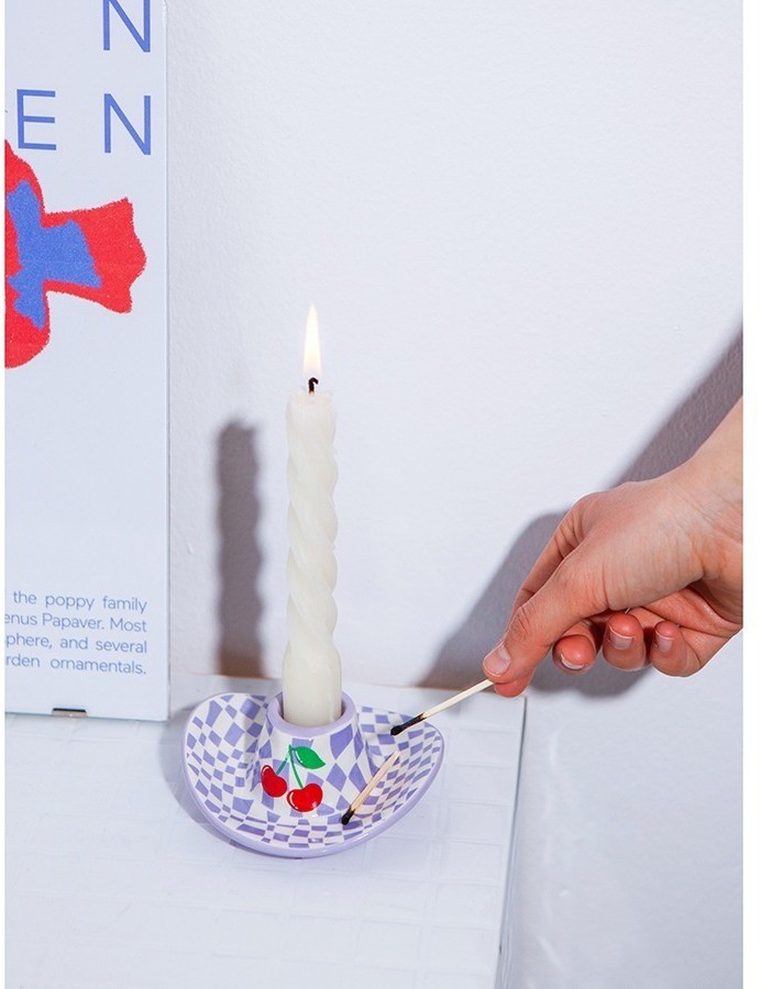 Подсвечник rodeo, cowboy hat, 4 см, лиловый (78591)