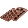 Форма для приготовления конфет amleto, 24 х 11 х 2,7 см, силиконовая (72865)