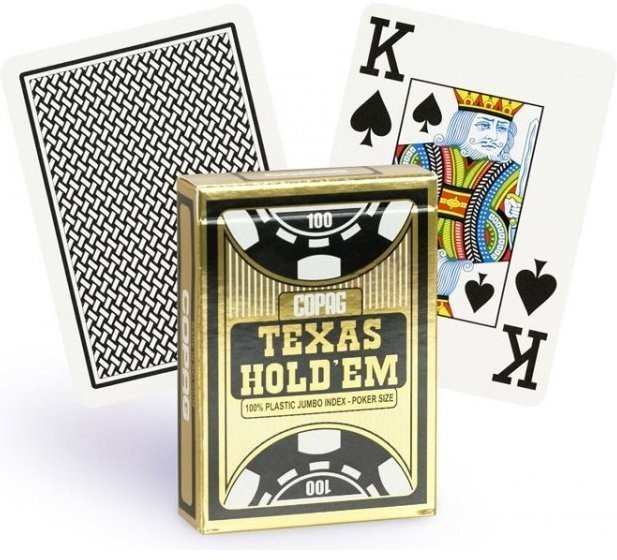 Карты "Copag Texas Holdem Double Metal" (33703)