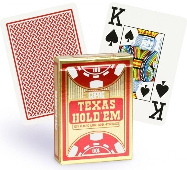 Карты "Copag Texas Holdem Double Metal" (33703)