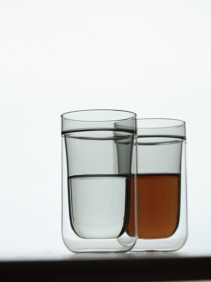 Набор стаканов pure, 280 мл, дымчато-серые, 2 шт. (78812)