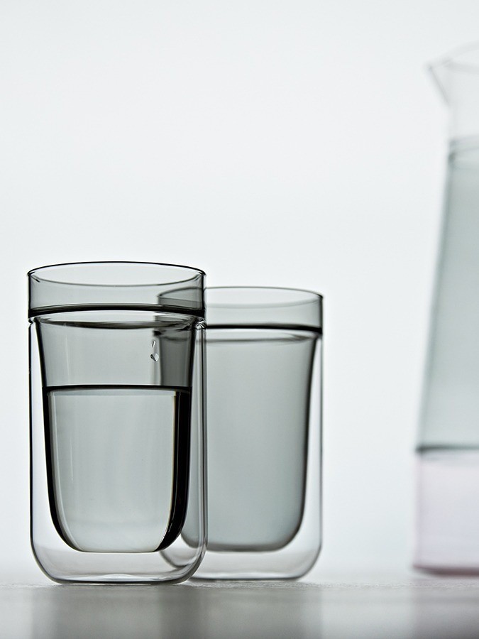 Набор стаканов pure, 280 мл, дымчато-серые, 2 шт. (78812)