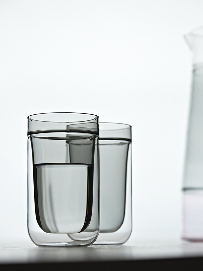 Набор стаканов pure, 280 мл, дымчато-серые, 2 шт. (78812)