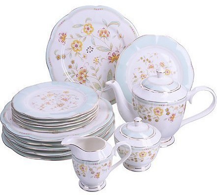 Чайный набор с тарелкам 17пр.Премиум LR (29136)