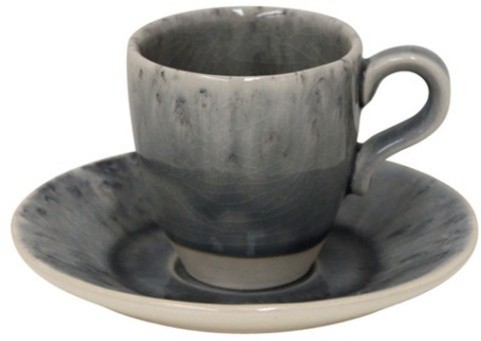 Кофейная пара DECS04-02713Z, керамика, grey, Costa Nova