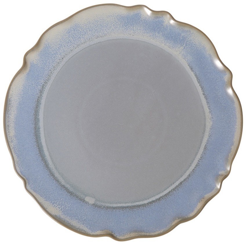 Тарелка L9328-MB, 33,5 см, каменная керамика, blue, ROOMERS TABLEWARE