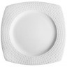 Тарелка квадратная S0412, фарфор, white