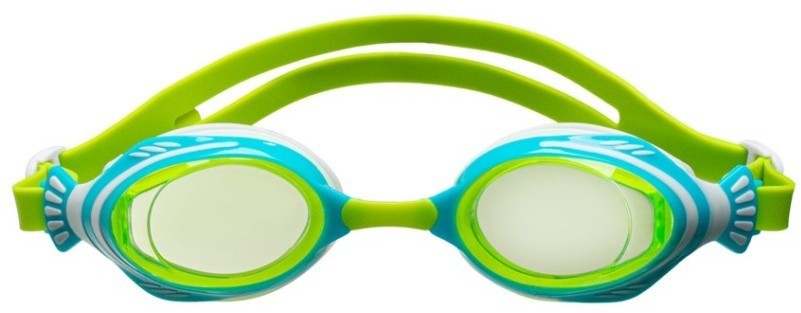 Очки для плавания Poseidon Blue/Lime, детский (2109206)