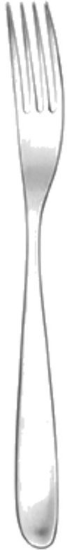 Вилка столовая OLS880002, сталь нержавеющая 18/10, satin, STUDIO WILLIAM