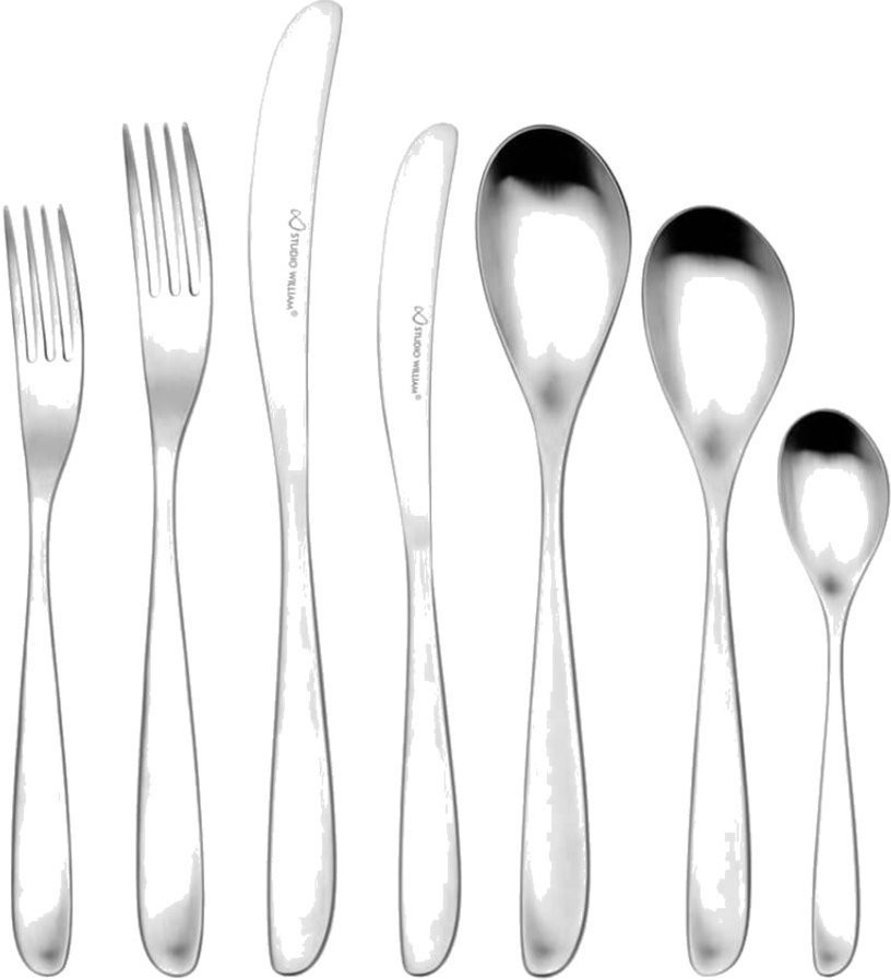 Вилка столовая OLS880002, сталь нержавеющая 18/10, satin, STUDIO WILLIAM