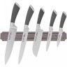 Набор ножей agness "монблан" 6 пр.с магнитным держателем и ручкой из нерж.стали Agness (911-042)