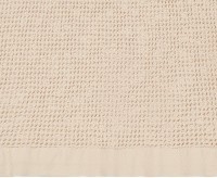 Полотенце для лица из умягченной вафли кремового цвета из коллекции essential, 30x30 см (79182)