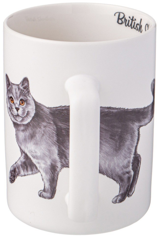 Кружка lefard "brish shorthair" 400мл 8*7*10.8cm (260-934)