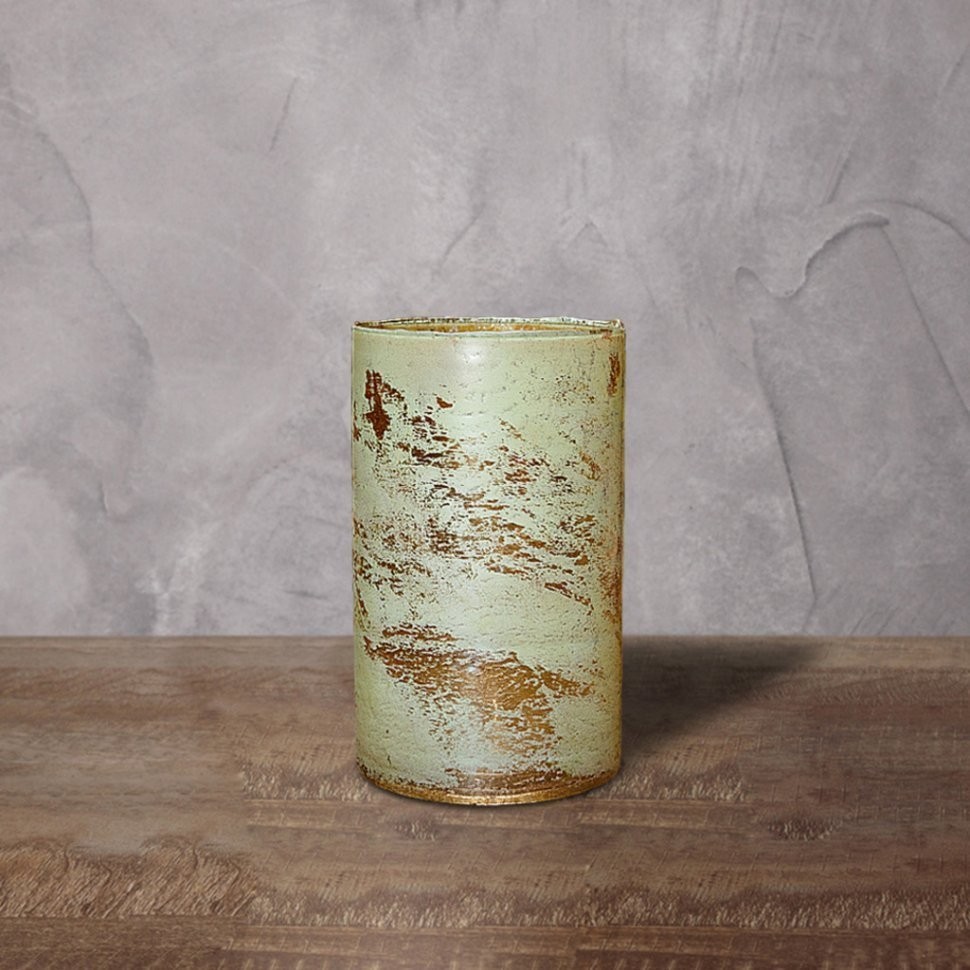 Подсвечник Ksa/5466, 13, стекло, Gold Green, ROOMERS FURNITURE