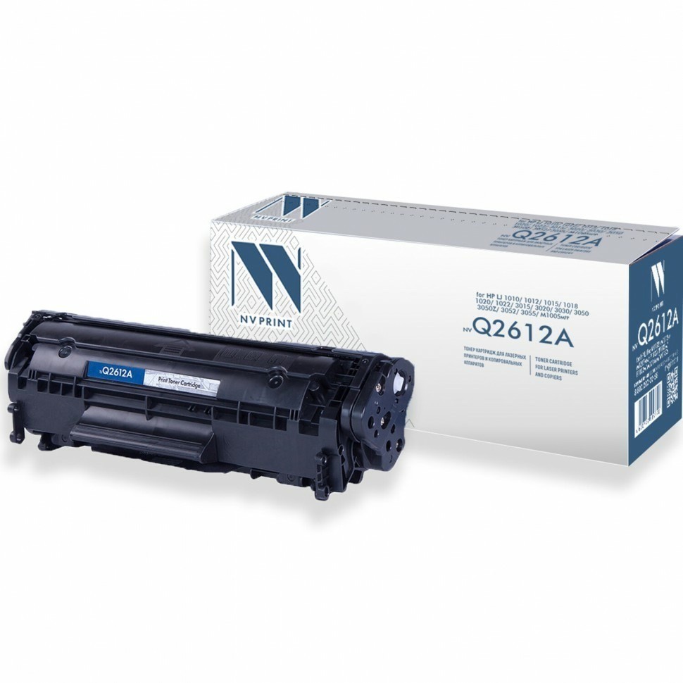 Картридж лазерный NV PRINT NV-Q2612A для HP LaserJet 1018/3052/М1005 361175 (93433)