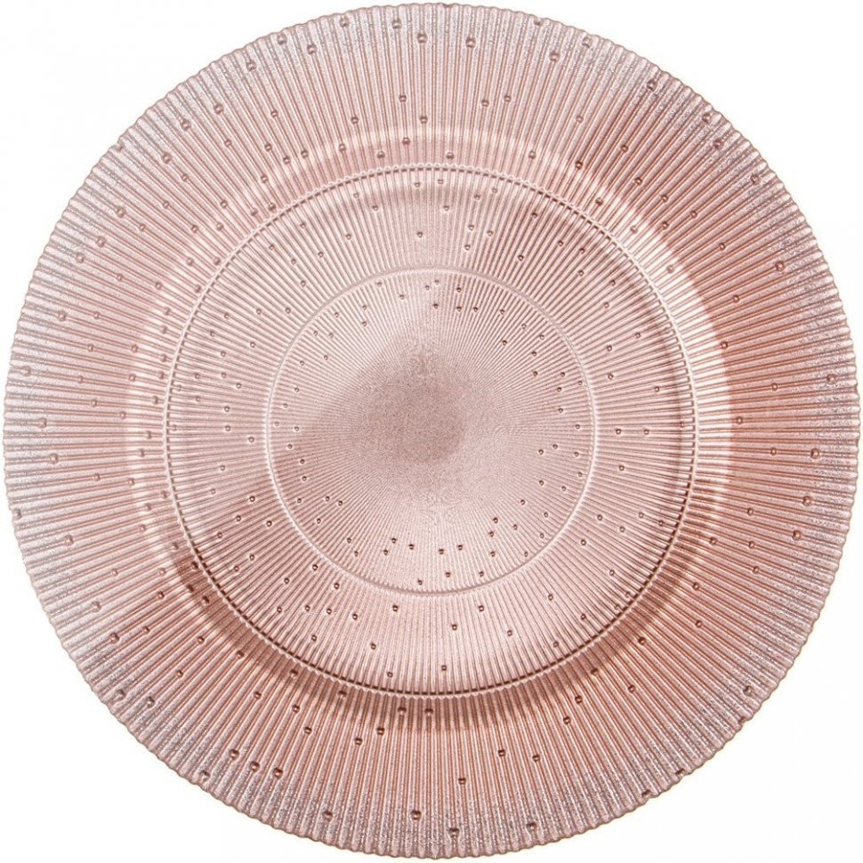 Тарелка "glamour pink" 21см АКСАМ (339-244)