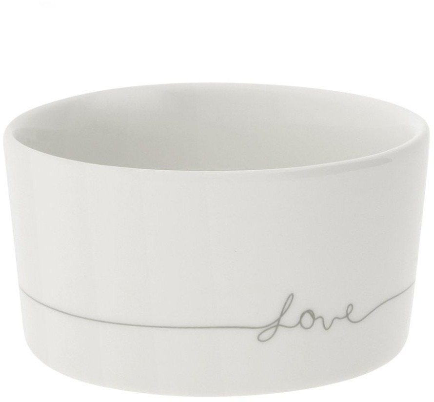 Bastion Collections Рамекин Нeart Love White Grey LI/BOWL ASS 009 GR Love