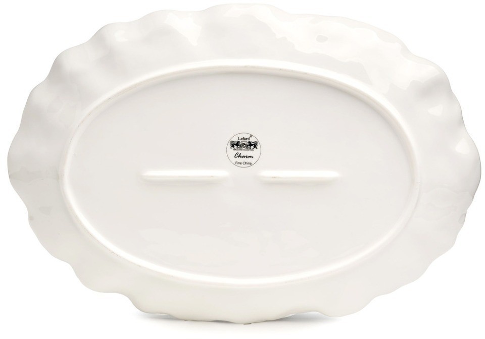 Блюдо овальное lefard "charm" 35,5*24*3 см (с золотой линией) (779-365)