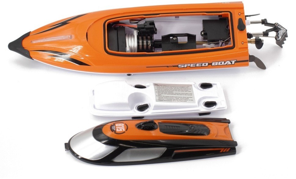 Радиоуправляемый катер SET SAIL (36 см, 25 км/ч) (HJ815-ORANGE)