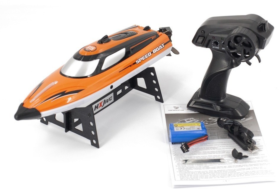 Радиоуправляемый катер SET SAIL (36 см, 25 км/ч) (HJ815-ORANGE)