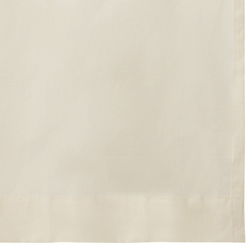 Штора из хлопка двойная базовая бежевого цвета из коллекции essential, 150х290 см (76969)