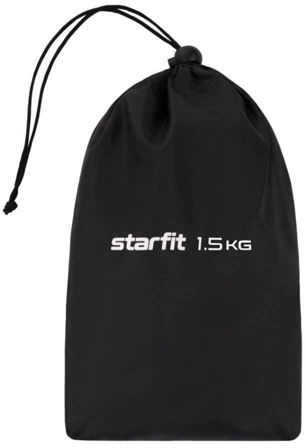 Утяжелители универсальные WT-503, 1,5 кг, черный (2108859)