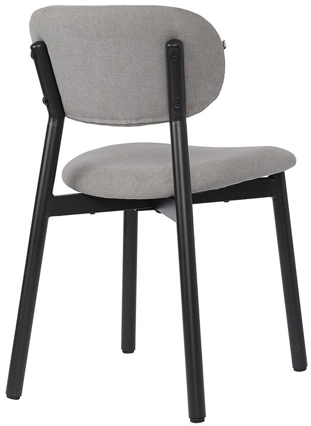 Стул round, рогожка, дымчато-серый (77339)