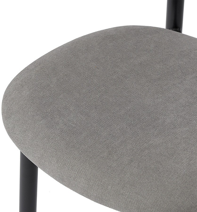 Стул round, рогожка, дымчато-серый (77339)