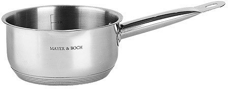 Ковш кухонный 2,2 л из нержавеющей стали с носиком для слива MAYER BOCH (30984)