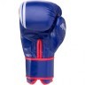 Перчатки боксерские Knockout BGK-2266, 12 oz, к/з, синий (678326)