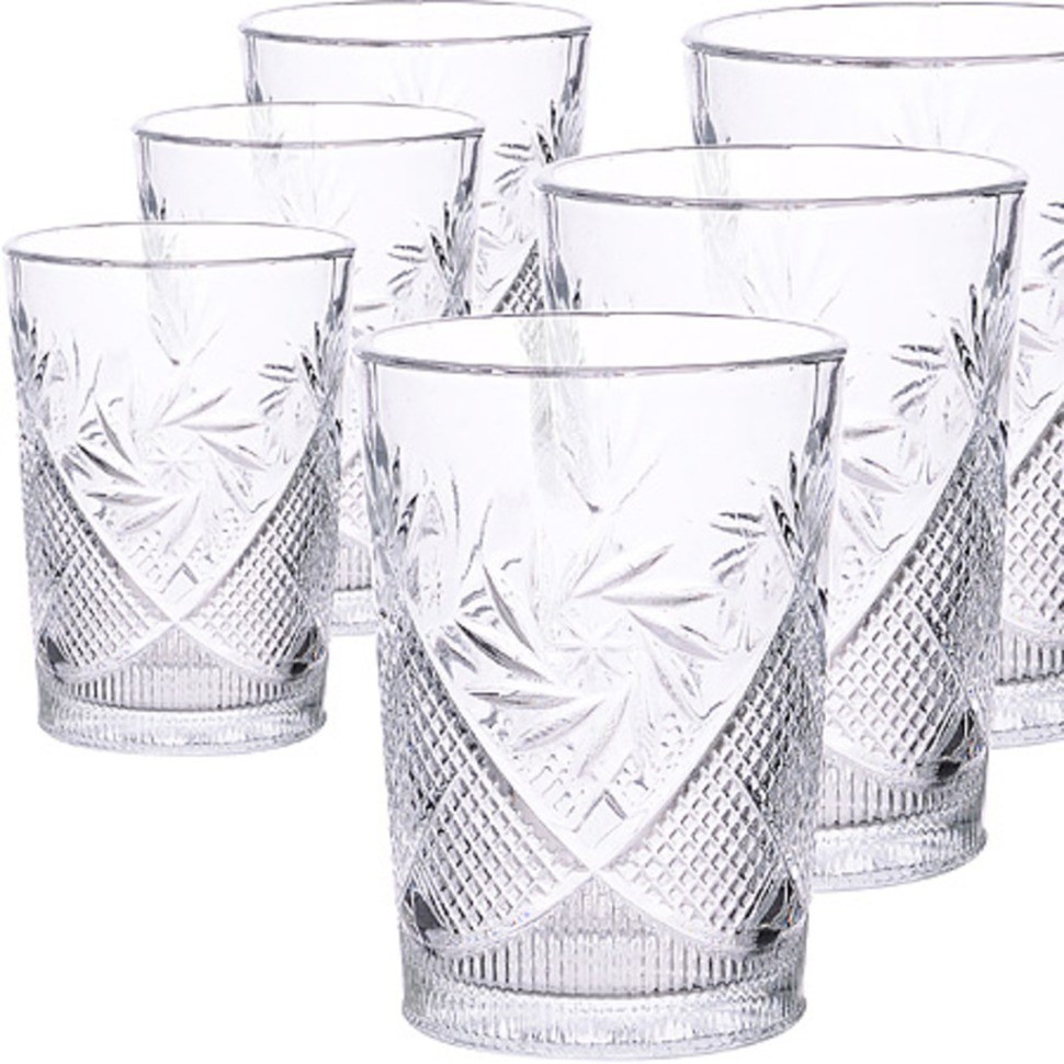 Набор стаканов 6 пр, 200 мл (В-70-1)