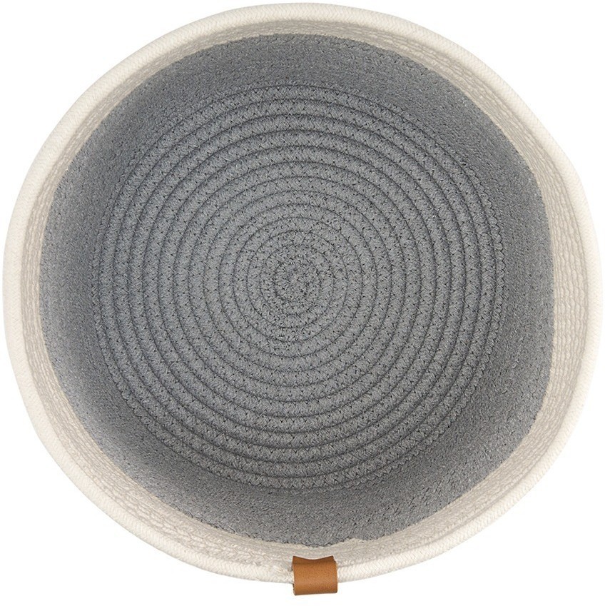 Корзина для хранения ciary, D30х30 см, бежевая/серая (74715)
