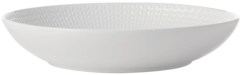 Тарелка суповая Corallo, белая, 21,5 см, 0,6 л - CD497-IK0143 Casa Domani