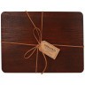 Creative Tops Набор из 4 подставок Wooden brown 29x21 5225817