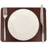 Creative Tops Набор из 4 подставок Wooden brown 29x21 5225817