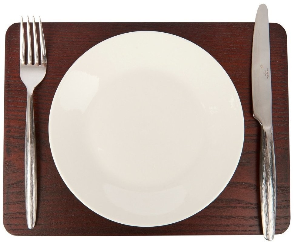 Creative Tops Набор из 4 подставок Wooden brown 29x21 5225817