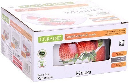 Супница 580 мл LORAINE (28157)