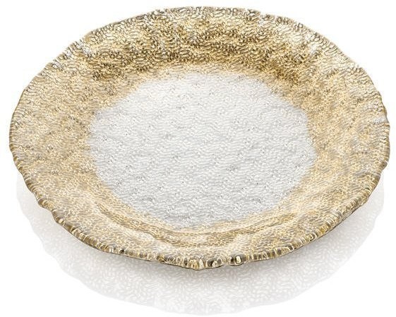 IVV Тарелка широкая плоская Tricot Gold 7901.3