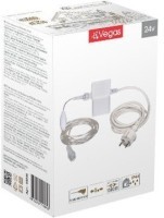Блок питания (преобразователь) 220V/24V Vegas 30 W (на 1 500 LED) 55046 (64428)