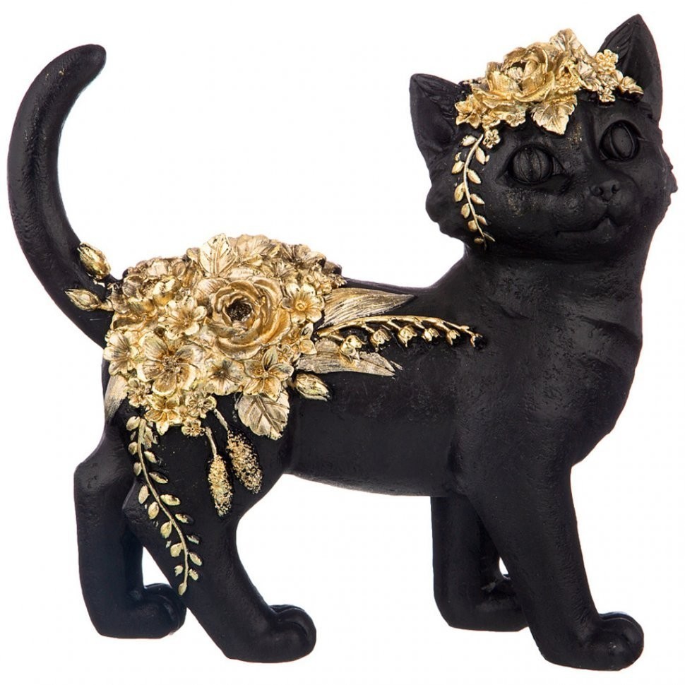 Статуэтка "кошка" 26*9,5*24 см. коллекция "flower fantasy" Lefard (146-1419)