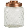 T&G Ёмкость для хранения Glass Jars Lattice 2600ml 13106