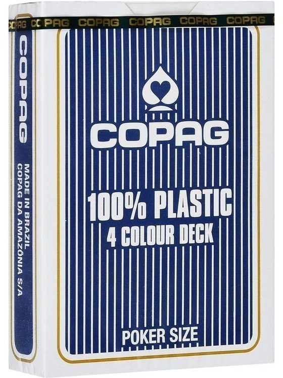 Карты "Copag 4 Colour (red/blue)" (33616)