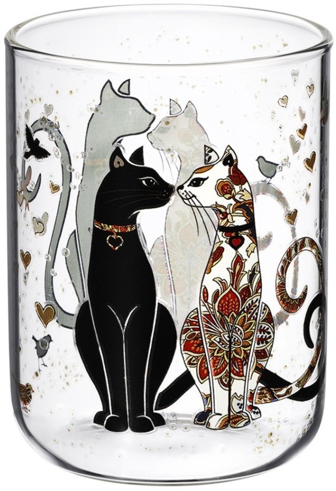 Набор стаканов "парижские коты" из 4-х шт. 360 мл Lefard (887-285)