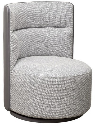 Кресло поворотное Duomo рогожка Santo1400+Enzo965 70*72*90см (TT-00014098)