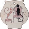 Подставка под горячее "парижские коты" 16*16*1 см. Agness (358-1755)