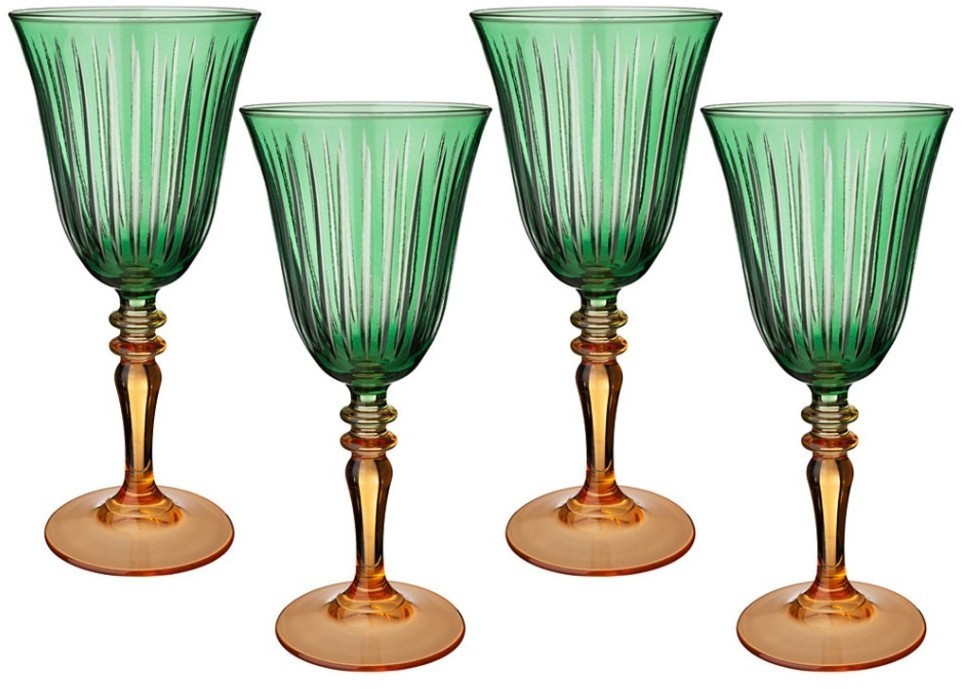 Набор бокалов из 4 штук "sicilia" green 270мл Rakle (312-101)