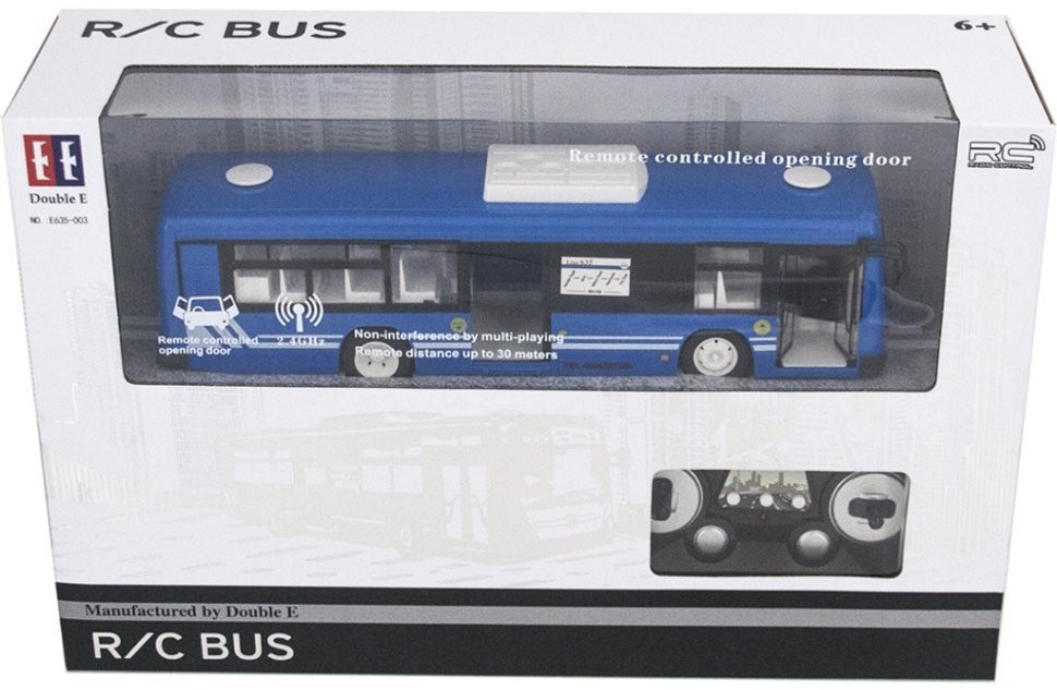 Радиоуправляемый автобус Double Eagles Blue 1:20 2.4G (E635-003)