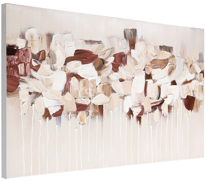 Панно декоративное fleur, 70х120 см, бежевое (78819)