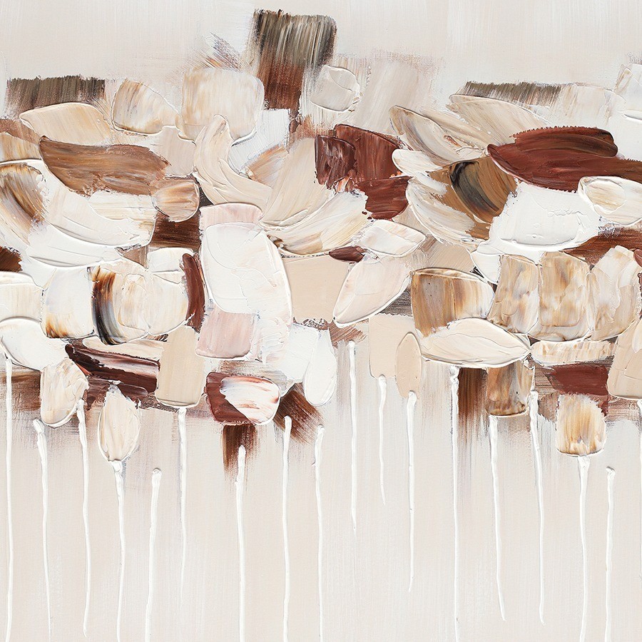 Панно декоративное fleur, 70х120 см, бежевое (78819)